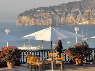 veduta terrazza Europa Palace Sorrento