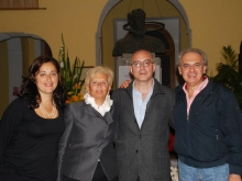 carolina ciampa -maria teresa de angelis -giovanni leone - pino imperatore