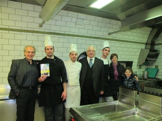 lo Staff dell'Antica Trattoria  Sorrento