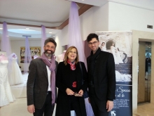 Salvatore D'Orsi con Patrizia Zuliani e Antonino Terminiello